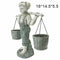 Statues Little Girl Garden Statue Two Tone Stone Garden Statues Garden Decor
