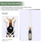 Macrame Wine Bottle Carrier - Cotton Hanging Water Bottle Net Bag (2pcs)