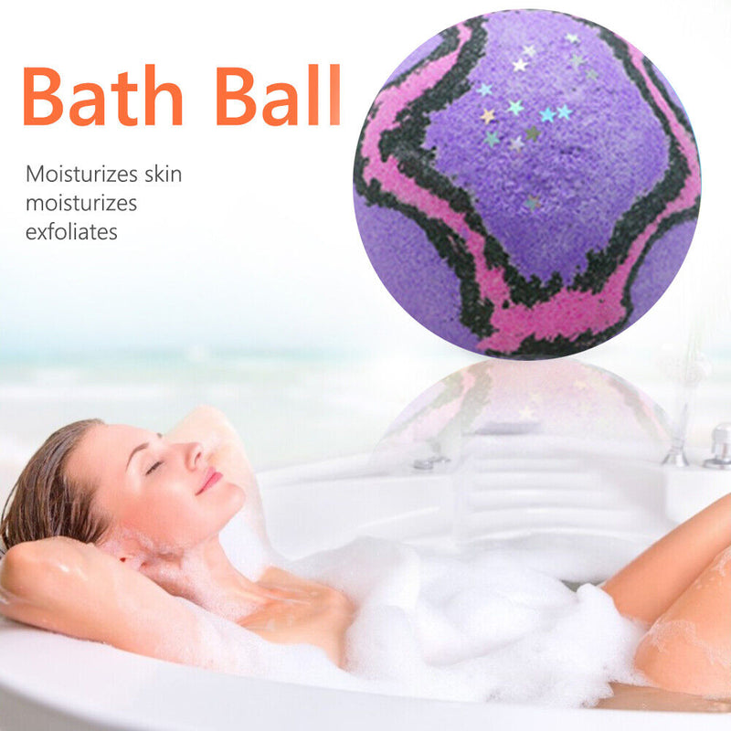 Fragrance Bath Salt Ball Essential Oil Deep Cleansing Skin Whitening Shower Bomb