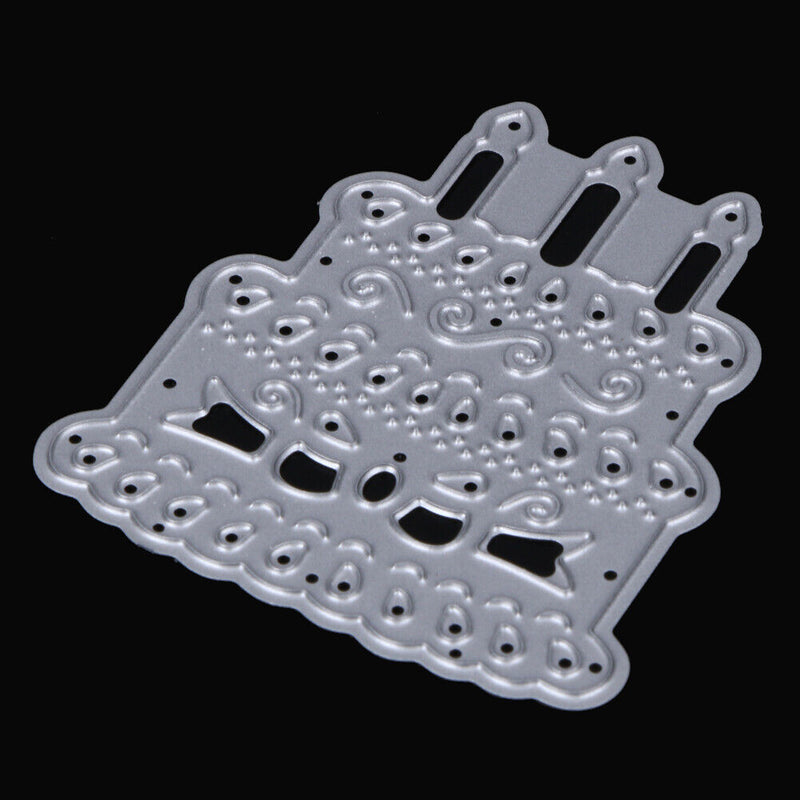 Candle Cake Dying Cuts Metal Punching Molds in Scrapbooking Embossing Folder