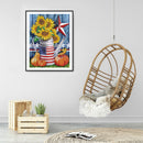 5D DIY Diamond Painting Kits Flowers Partial Special Shape Drill Wall Decor A