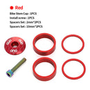 OUO Mountain Bike Stem Top Cap with Screw Fork Ring Headset Cover Spacers K