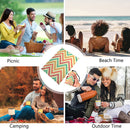 Outdoor Ground Cloth Heat-Insulating Dirt-Resistant Breathable Travel Beach Mat