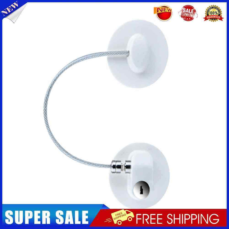 Aluminum Children Safety Door Lock Security Sliding Window Lock Limit for Home