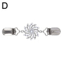 Corsage Friends Gifts Anti Light Buckle Sweater Clip Collar Chain Lapel Pins