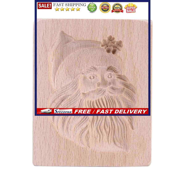 Wooden Cookie Mold Kitchen DIY Cookie Stamp Cake Decorating Embossing Craft