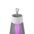 Electric Mosquito Killer Lamp LED Light Fly Bug Trap (Rechargeable Grey) Newly
