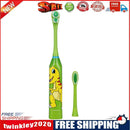 Children Auto Electric Toothbrush Ultrasonic Waterproof Tooth Brush (Green)