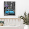 Frameless Oil Paint By Numbers DIY Balloon Car Picture Craft Kit for Bedroom