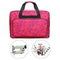 Unisex Large Capacity Travel Portable Tote Sewing Machine Bags(Rose Red)