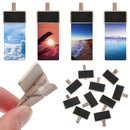 Label Wooden Memo Chalkboard Mini Blackboard Message Note Clip Notice Sign