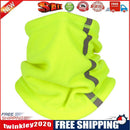 Outdoor Winter Warm Fleece Neck Scarf Reflective Skiing Neck Cover (Green)
