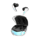 Wireless Earbuds Bluetooth-compatible 5.2 TWS Sport Gaming Headset (White) Newly