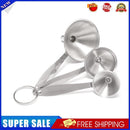 3 in 1 Funnels Flask Stainless Steel for Filling Narrow-Mouth Bottles