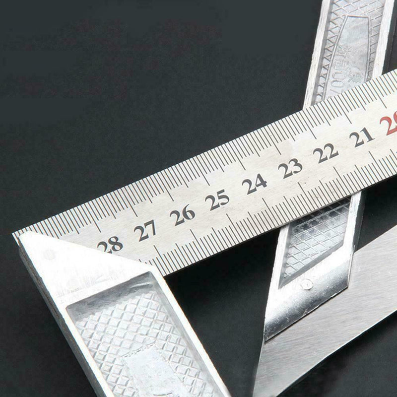 Steel L-Square Angle Ruler 90° Ruler For Woodworking Top 2021 Tool W1Q3