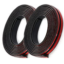 Rubber Front Rear Windshield Edge Protector Car Trim Seal Strip Weatherstrip