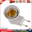 E27 Screw Lamp Bulb Socket Bases Holder Bracket LED Bulb Adapter w/Switch Newly