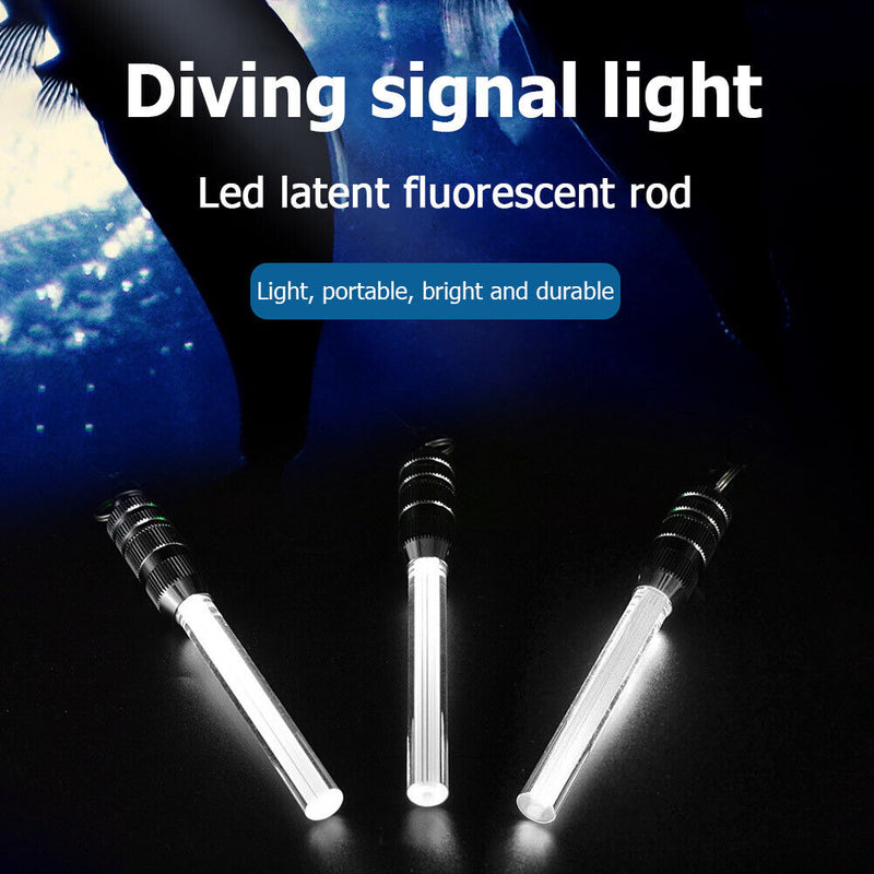 #A Underwater LED Diving Signal Light Equipment Scuba Diving Warning Lighting La