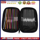 22pcs Set Multi-colour Aluminum Crochet Hooks Needles Knit Weave Craft Yarn