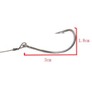 6G 3PCS Luminous Soft Lures Artificial Shrimp Hooks Fishing Baits  Newly