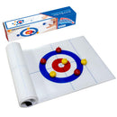 Foldable Tabletop Curling Game Family Board Game for Home School Travel