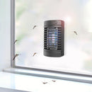 4LED Solar Mosquito Zapper Indoor Mute Electric Shock Mosquito Killer Lamp