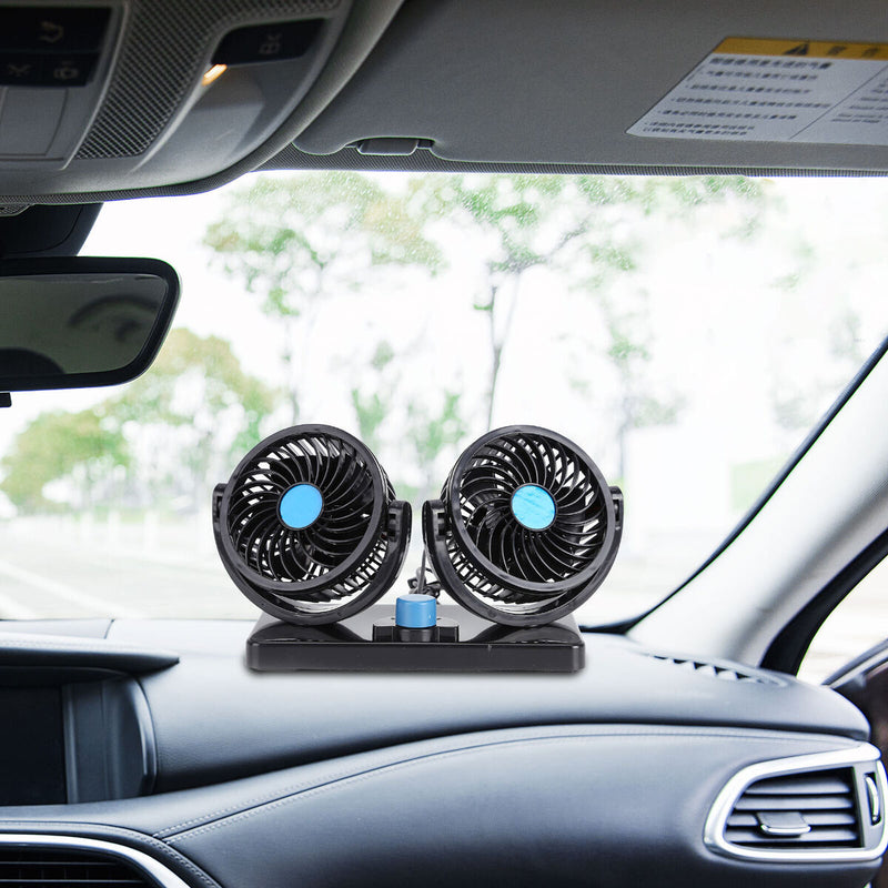 Car Cooling Air Fan Mini Electric 5V USB Portable Car Seat Fan for Rear Seat