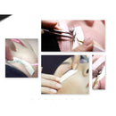 to Cut Eyelashes Pads Under Patches Medical Foam Sponge Eyelash Extension Tape