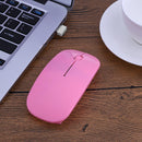 Multicolor 2.4GHz 1000DPI Ultra Thin 3-Button Photoelectric Radio Mouse with 8