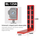 DSLR Camera L Plate Tripod Vertical Bracket for DJI Ronin SC (125A Red) Newly