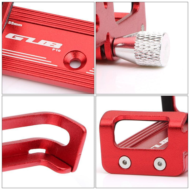 2pcs Bike Cell Phone Holder Handlebar Clip GUB P10  (Red)