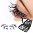 8pcs False Eyelashes Extension Long False Eyelash Set with Mirror for Girls