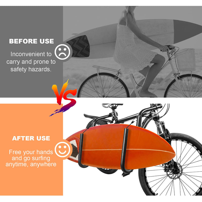 Cycling Surfboard Rack - Durable Standup Paddleboard & Surfboard Storage Rack