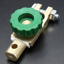 Zinc Alloy Copper Car Battery Terminal Link Switch Cut-off Switches (Green)