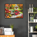 5D DIY Full Drill Diamond Painting Cross Stitch Embroidery Mosaic (Garden)