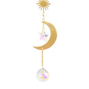 Crystal  Star Moon Sun Hanging Metal Pendant Home Decor (40)