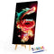 Colorful Dragon Oil Paint By Numbers Kits DIY Handpainted on Canvas Picture