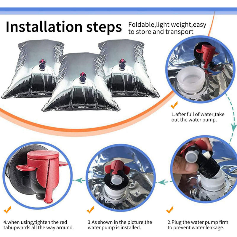 Wine Refill Bags - Wine Drink Beverage Bladders Pouch with Spout (20L) Newly