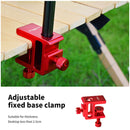 Outdoor Tabletop Shelves - Table Mounted Shelf Hanging Storage Rack with 3 Hook