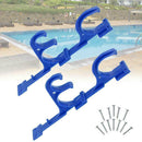 2PCS Plastic Holder Skimmers Pool Pole Hanger Garden Z0F6 Tools Hose Vacuum T2K6