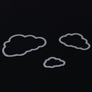 3 Clouds Metal Die Cuts Metal Cutting Dies Scrapbooking Embossing Folder Newly