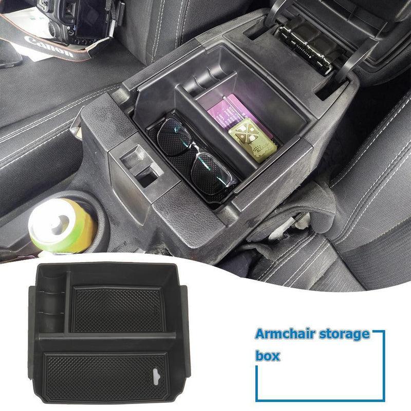 For Jeep Wrangler JK 2011-2017 Center Console Armrest Storage Box Insert Tray