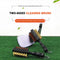 Dual Sided Portable Golf Club Hanging Cleaner Brush Golf Putter Clean Tool