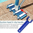 Swimming Pool Vacuum Head Handle Replacement Suction Y0S0 Cleaning M6T4