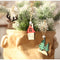 Decorations Car Christmas Tree Decor Wooden Hanging Pendant Craft Ornaments
