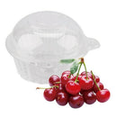 Round Cake Holders Boxes Cases Set Reusable Muffin Cup Plastic Cupcake