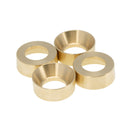 4 Piece Brass Wheel counterweights Wheel for Axial SCX24 90081 RC Crawler Car Auto