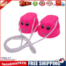 2pcs/set Balance Training Kids Outdoor Thickened Jumping Stilts Toys (Pink)