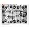 5DDIY Diamond Painting Cross Stitch Dog Home is Where Rhinestone Embroidery