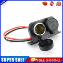 Twin Socket Waterproof Cigarette Lighter Vehicle-mounted Plug Adapter